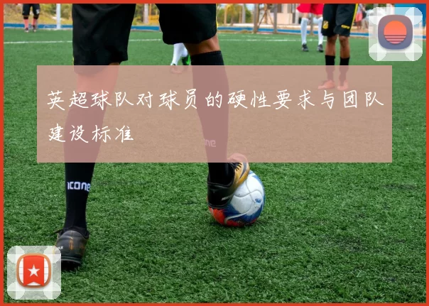 英超球队对球员的硬性要求与团队建设标准