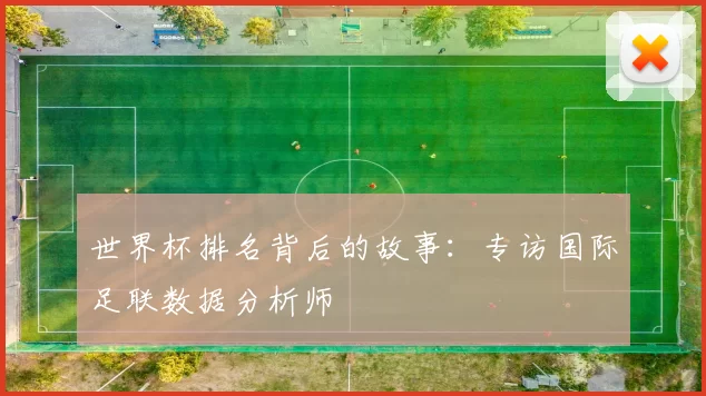 世界杯排名背后的故事:专访国际足联数据分析师