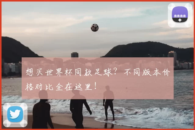 想买世界杯同款足球?不同版本价格对比全在这里!