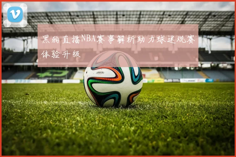 黑狗直播NBA赛事解析助力球迷观赛体验升级