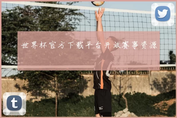 世界杯官方下载平台开放赛事资源